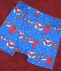 *SALE!* Teeny Santa Clothes Boxer Briefs, Size 2T