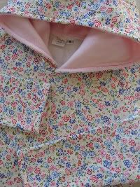 Floral Hoodie w/ Velour, Size 8 *SALE!*