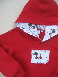 *SALE* Little Red Riding Hoodie, Size 4/5