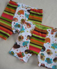 Owls and Stripes Boxer Duo, Size 4/5
