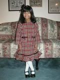 Pretty in Plaid Holiday Dress, Size 5