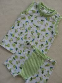Bugs and Stripes Tank and Boxers, Size 2T/3T
