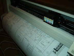 HP DesignJet 650C 36" Color Inkjet Plotter