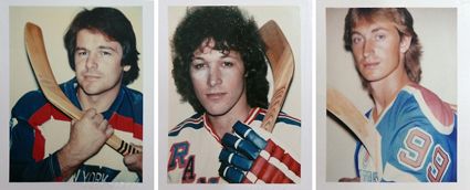 Warhol hockey polaroids