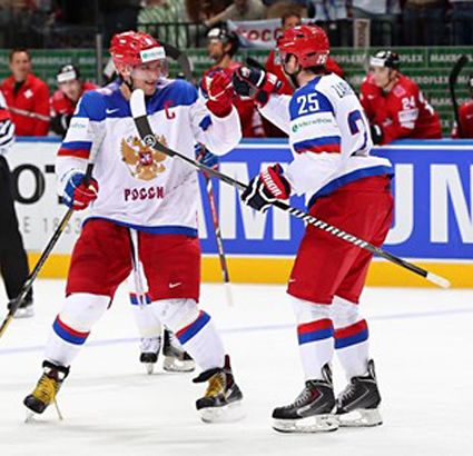 Ovechkin and Zaripov Russia photo AlexanderOvechkin8andDanisZaripov.jpg