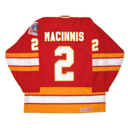 al macinnis flames jersey