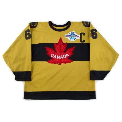 yellow team canada jersey