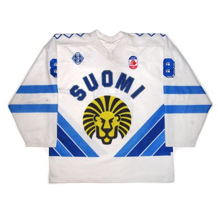 Finland 1991 Canada Cup jersey photo Finland 1991 CC F.jpg