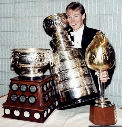 Wayne Gretzky photo Gretzky trophies.jpg