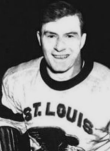 Third String Goalie: 1934-35 St. Louis Eagles Ralph Bowman Jersey