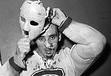Doug Favell's Halloween Pumpkin Mask - The First Painted Mask in NHL
History