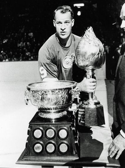 Howe Ross and Hart Trophies photo Howe Hart and Ross Trophies.jpg