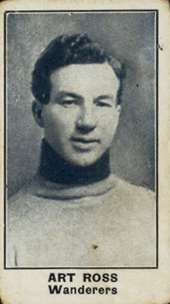 Art Ross Wanderers photo Ross 1912-13 Wanderers card.png