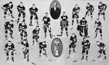 1934-35 Montreal Maroons team, 1934-35 Montreal Maroons team