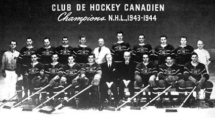 1943-44 Montreal Canadiens team, 1943-44 Montreal Canadiens team