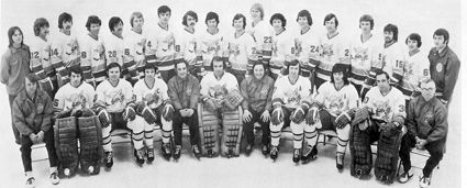 1972-73 Minnesota Fighting Saints team, 1972-73 Minnesota Fighting Saints team