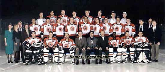 1994-95 Ft Wayne Komets team, 1994-95 Ft Wayne Komets team