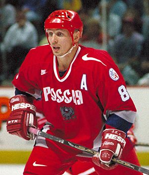 Larionov Russia World Cup 1996, Larionov Russia World Cup 1996