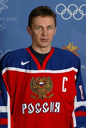 Larionov Russia Olympics 2002, Larionov Russia Olympics 2002