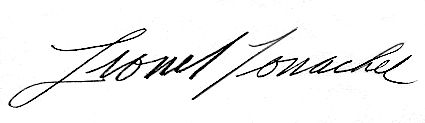 Conacher autograph, Conacher autograph