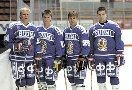 Mikko Makela, Raimo Helminen, Raimo Summanen and Ville Siren., Mikko Makela, Raimo Helminen, Raimo Summanen and Ville Siren.