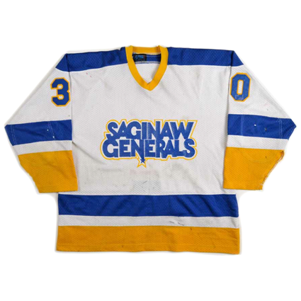 Saginaw Generals 85-86 jersey, Saginaw Generals 85-86 jersey