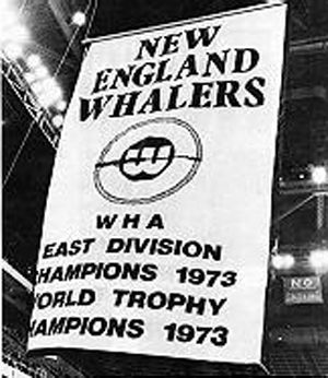 Whalers 1973 Championship Banner, Whalers 1973 Championship Banner