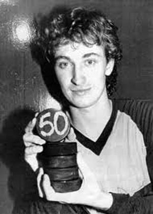 Gretzky 50 goals, Gretzky 50 goals
