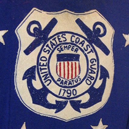 US Coast Guard 43-44 crest, US Coast Guard 43-44 crest