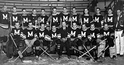 1934-35 Montreal Maroons team, 1934-35 Montreal Maroons team