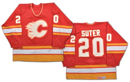 Calgary Flames 88-89 jersey, Calgary Flames 88-89 jersey