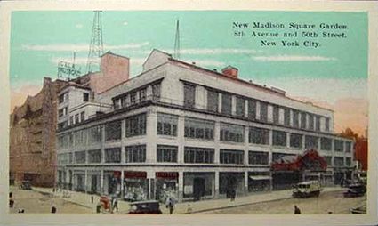 Madison Square Garden 1925, Madison Square Garden 1925