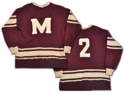Montreal Maroons 34-35 jersey, Montreal Maroons 34-35 jersey