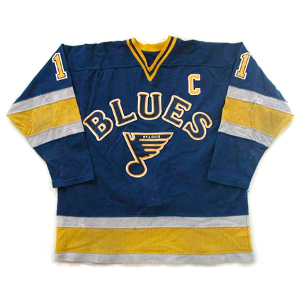 St Louis Blues 84-85 jersey