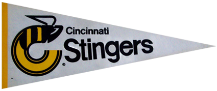 Cincinnati Stingers pennant