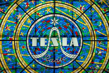 Tesla Stained Glass