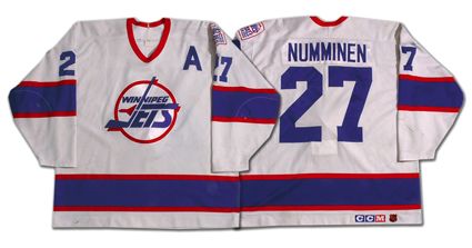 Winnipeg Jets 90-91 home jersey