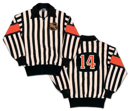1960's NHL referee's sweater
