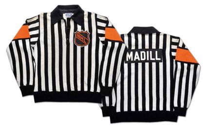 1980's NHL referee's sweater