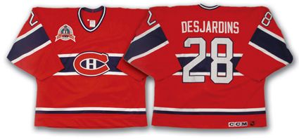 Montreal Canadiens Eric Desjardins Jersey
