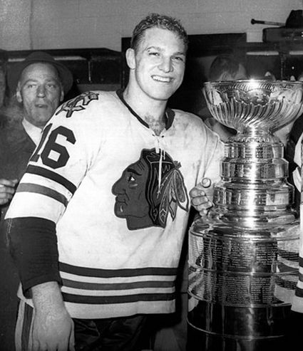 Bobby Hull 1961 Stanley Cup
