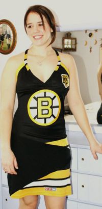 Lise's Bruins dress