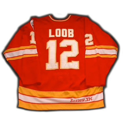 Calgary Flames Hakan Loob jersey
