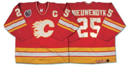 Calgary Flames 92-93 jersey
