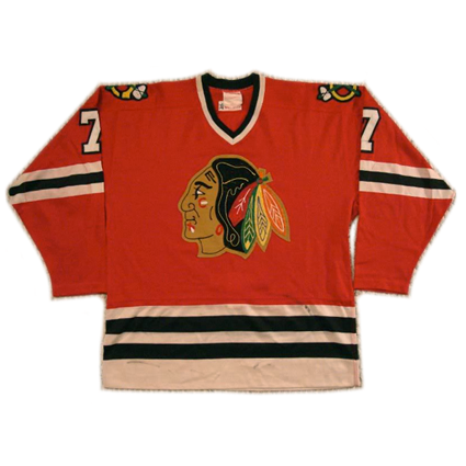 1980-81 Chicago Black Hawks jersey,1980-81 Chicago Black Hawks jersey