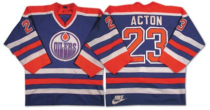 Edmonton Oilers 87-88 jersey