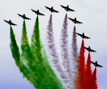 Republic Day fly over