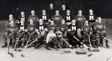 Maroons and Canadiens Morenz benefit game