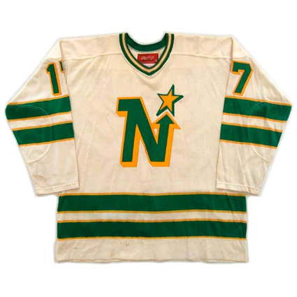 Minnesota North Stars 76-77 jersey