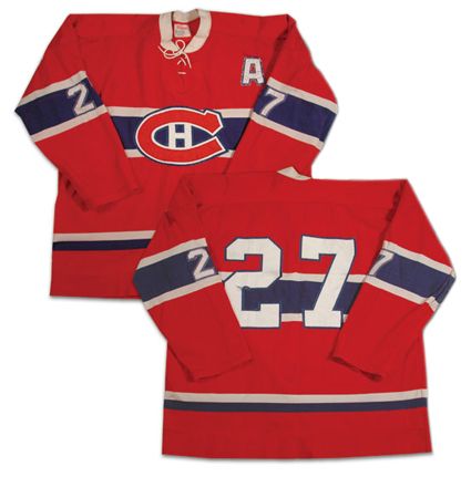 Montreal Canadiens 72-73 jersey